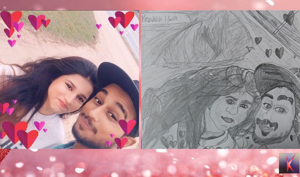 Client- Couple (Subject Drawing) Portrait