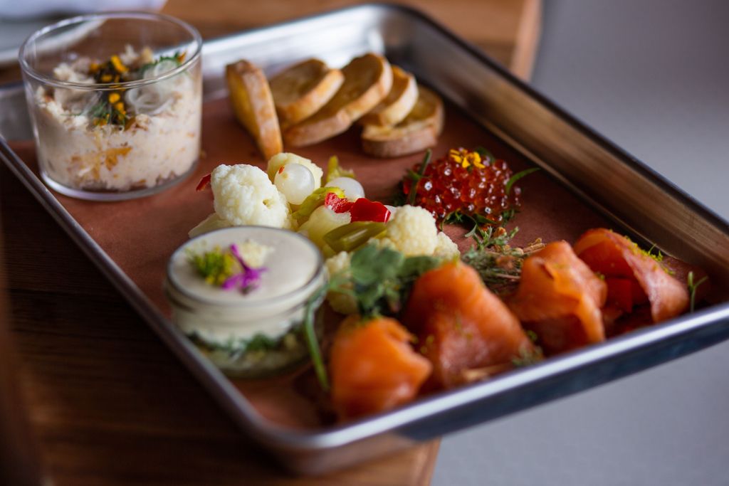 Cured & Smoked Fish Board