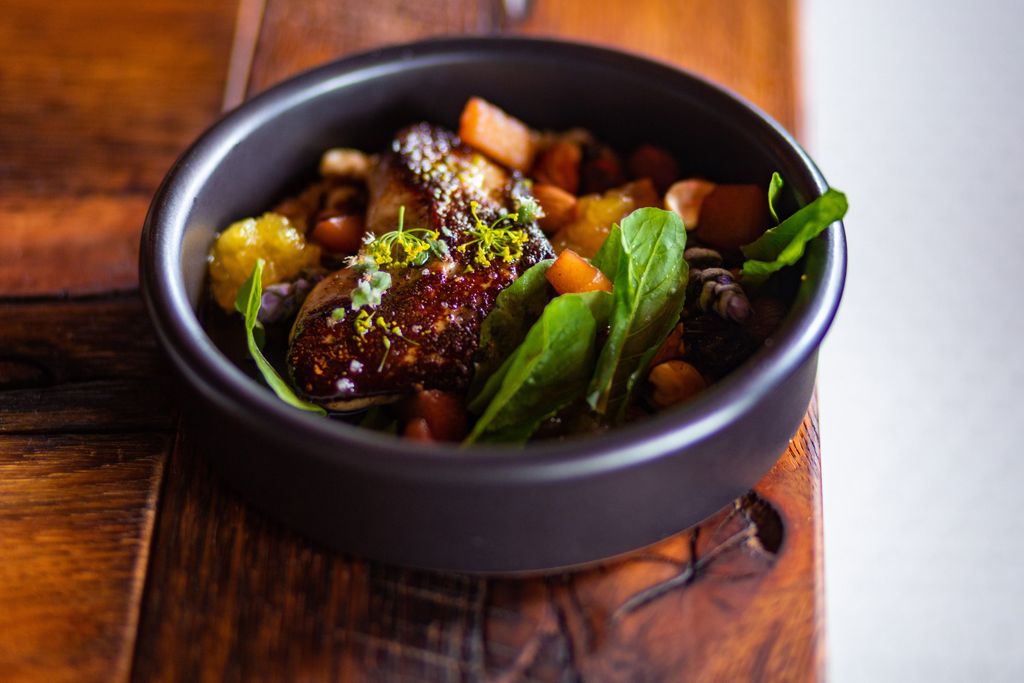 Seared Foie / Stonefruit / Granola
