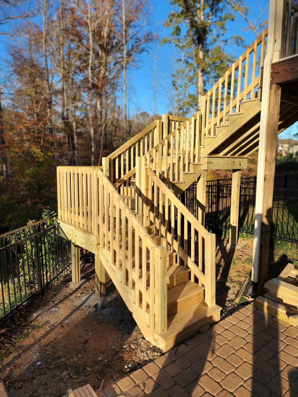 Custom staircase build