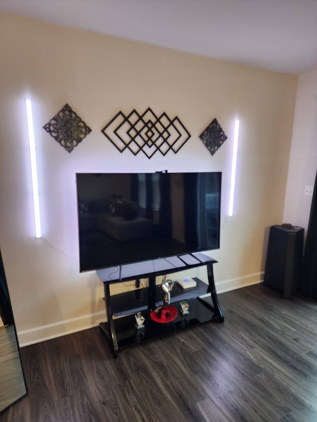 Wall Art and Lights Installation / TV Stand Assemb