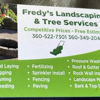 Avatar for Fredy’s landscaping real solution