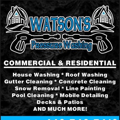 Avatar for Watson’s pressure washing