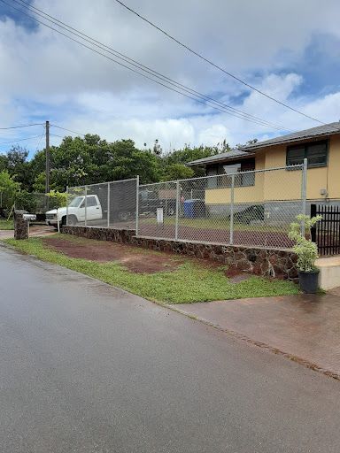 Rock Wall, Rock Mailbox, & Chain Link Fence Instal