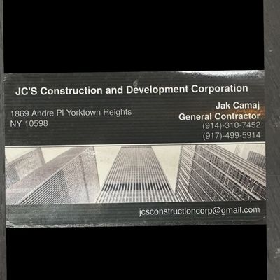 Avatar for JC'S Construction and Development Corporation