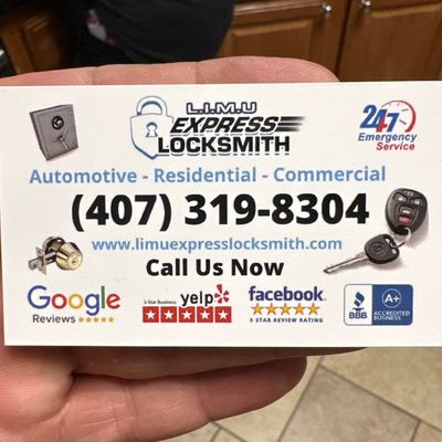 Avatar for Limu Express Locksmith Orlando
