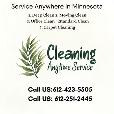 Avatar for Cleaning anytime service