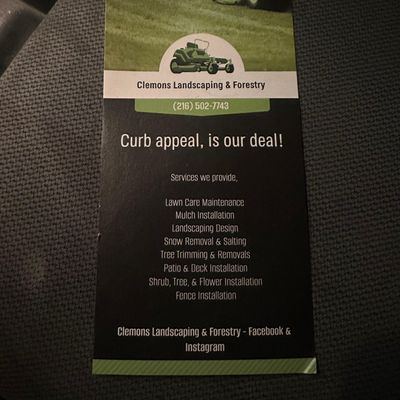 Avatar for Clemons Landscaping & Forestry