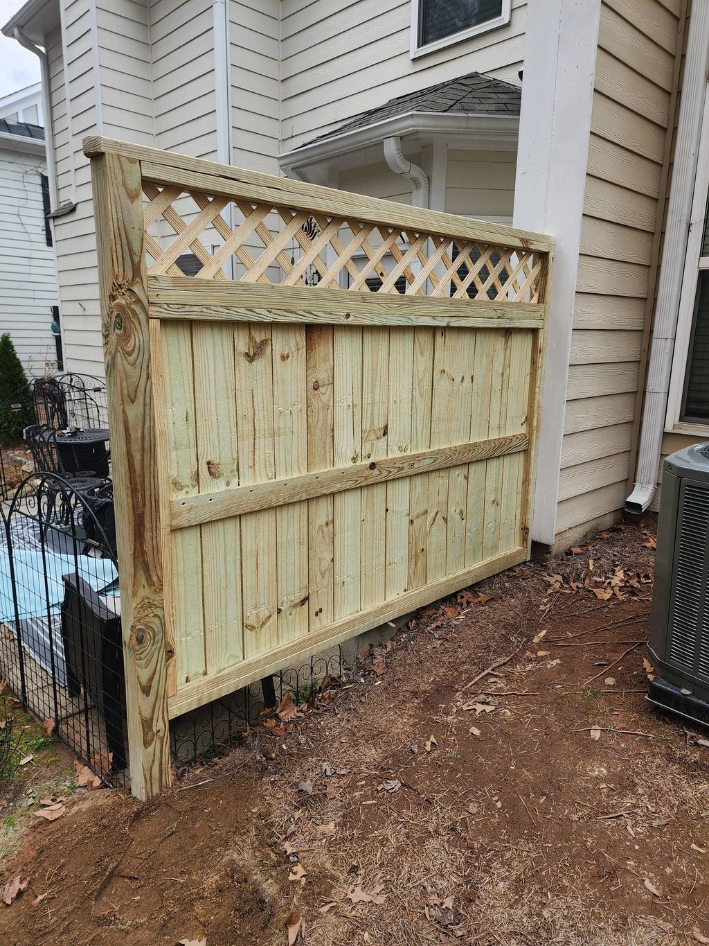 new costum fence