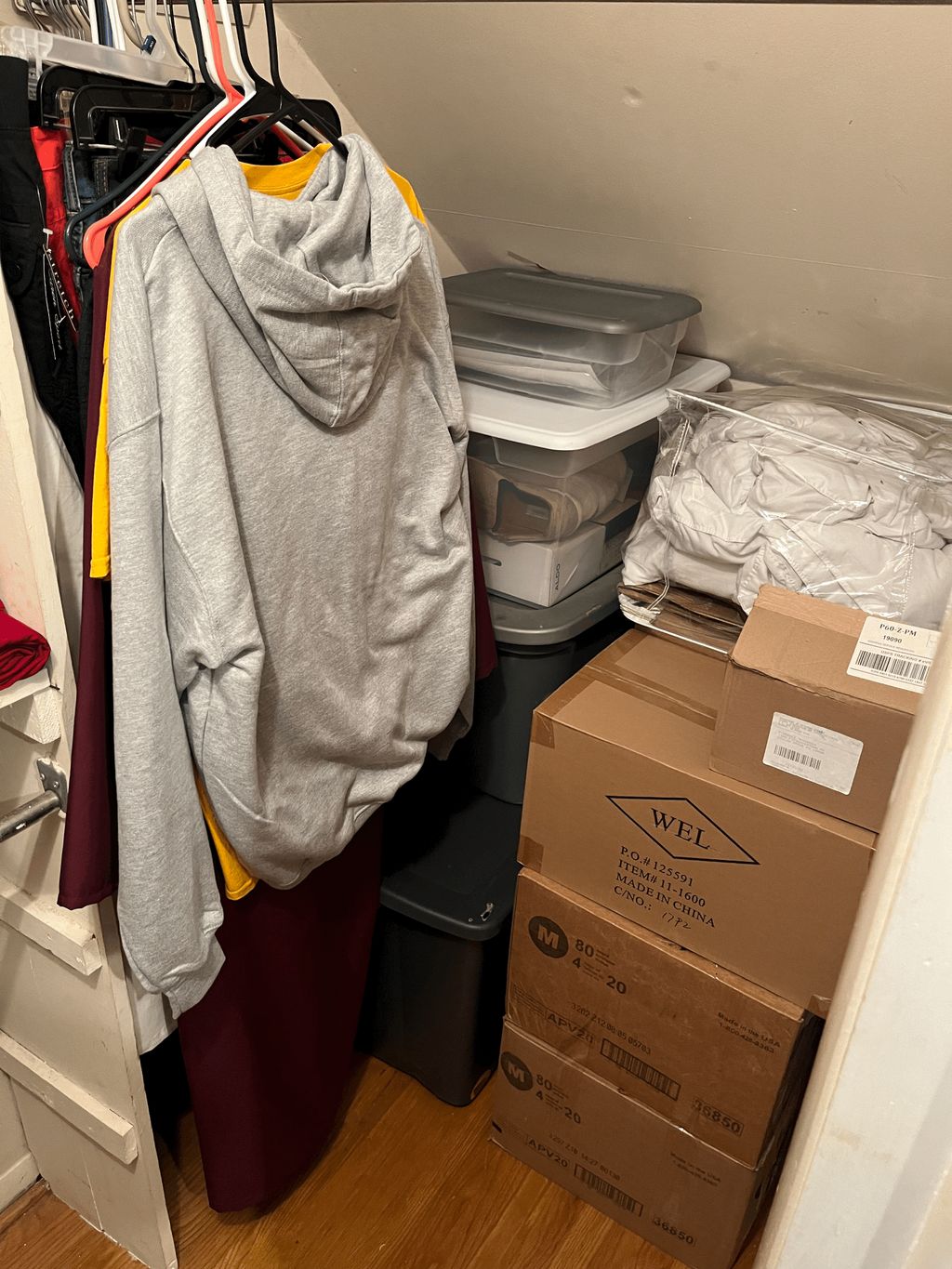 Closet 3 hours After $250