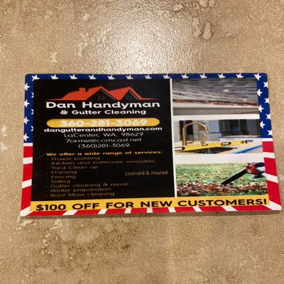 Avatar for Dan Gutter & Handyman Service