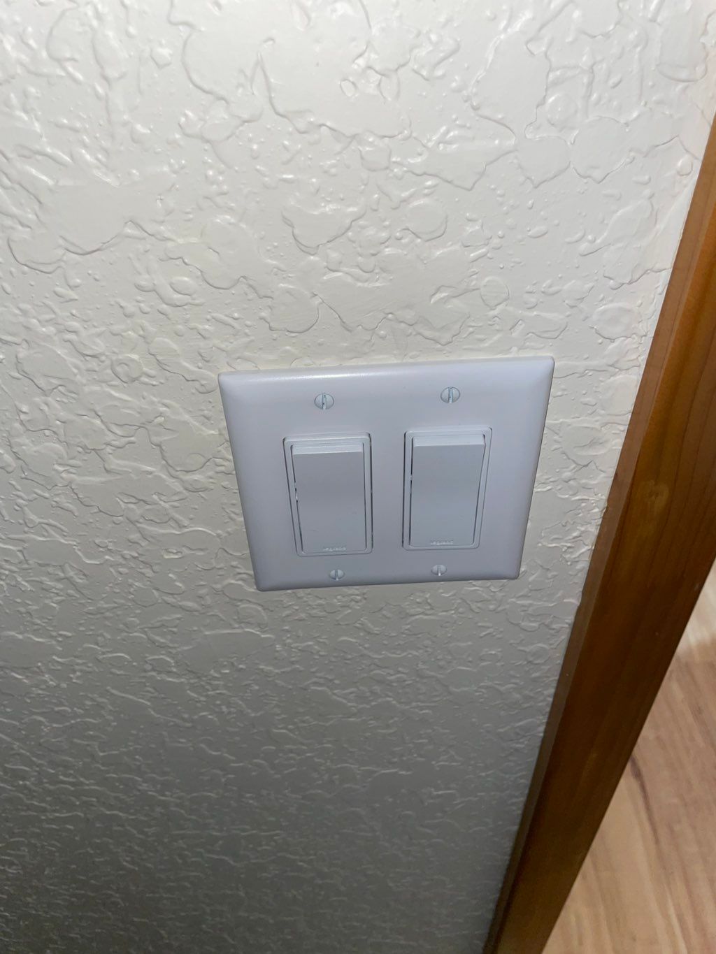 Switch installation.