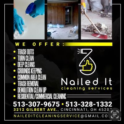 Avatar for Nailed it Cleaning Service