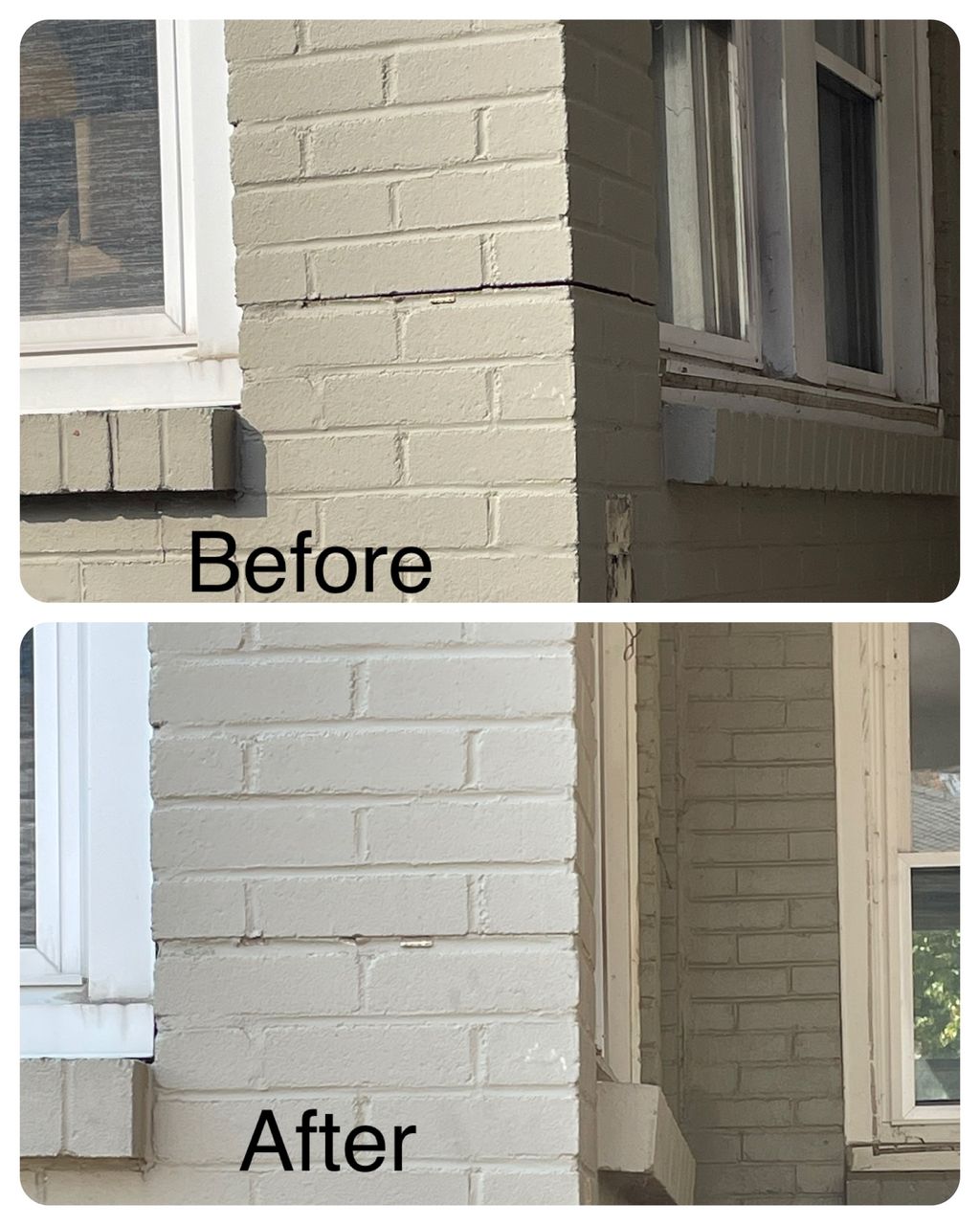 Before/After Push Pier Installation