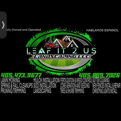 Avatar for LEAF IT 2 us landscaping llc