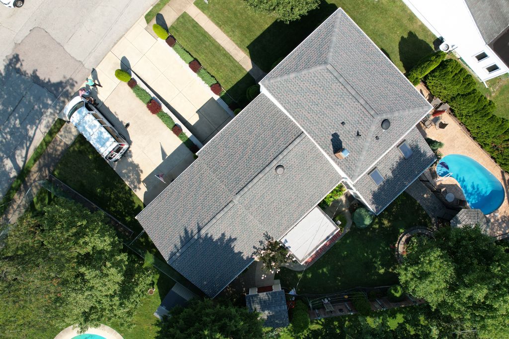 GAF HDZ Slate Roof Replacement