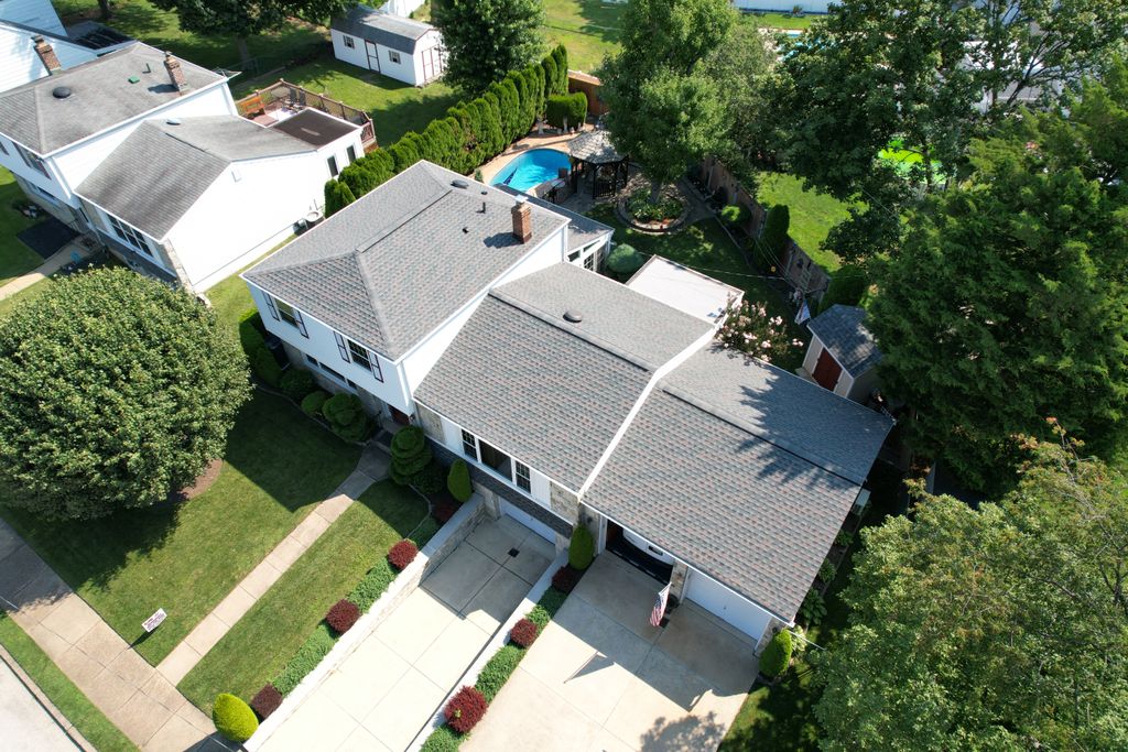GAF HDZ Slate Roof Replacement