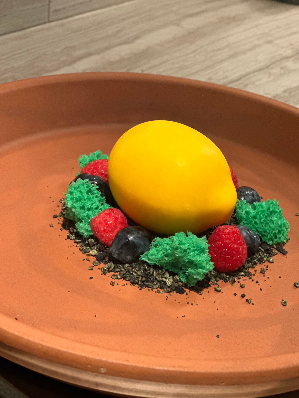 lemon panna cotta