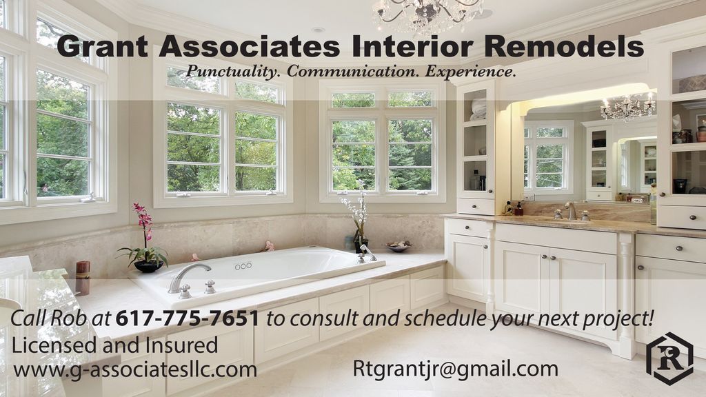 Interior remodel ad promoting bath renovation serv