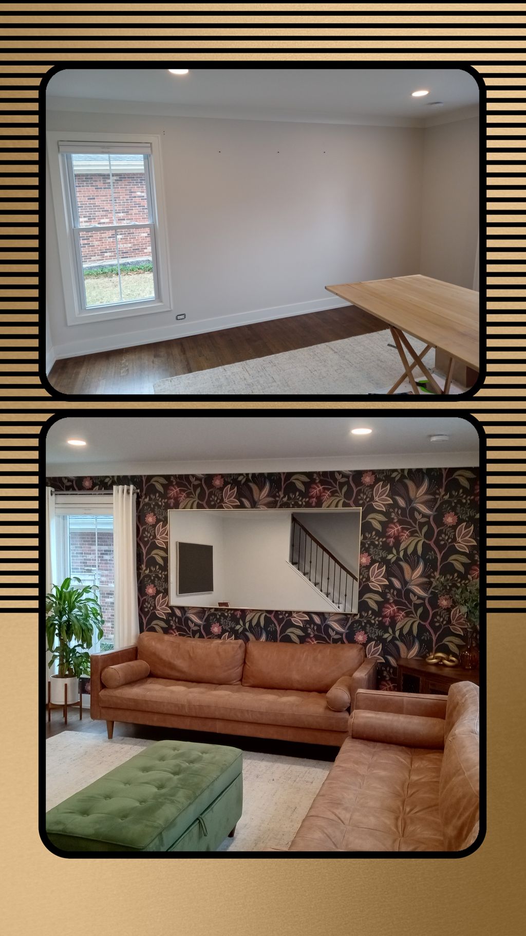 Accent wall