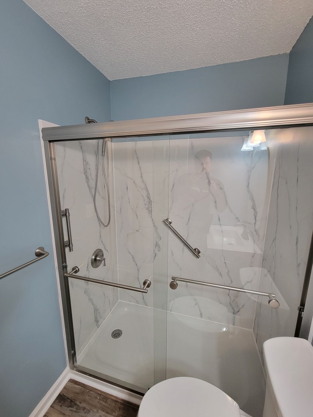 New shower install