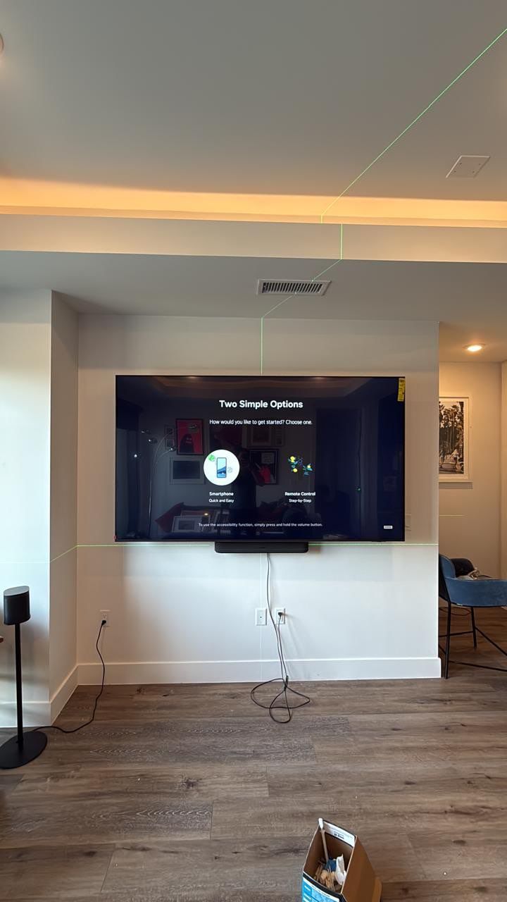 Tv mounting service 