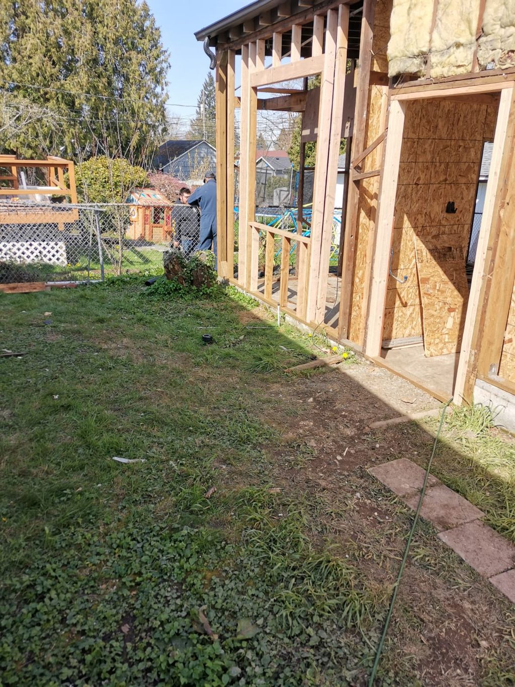 🧱 “Mid-project progress shot – we keep job sites c