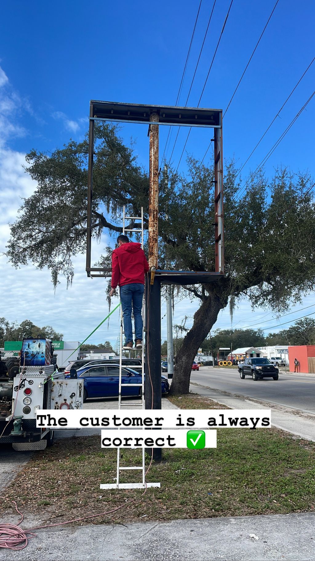 signage repair and fabrication
