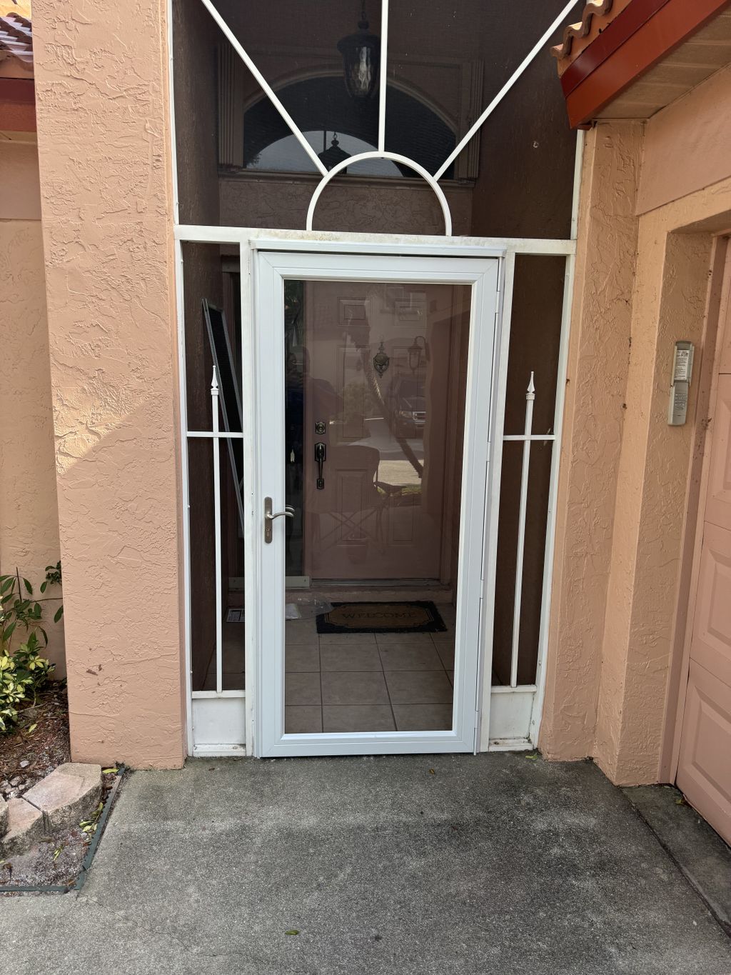 Screen Door Installation 