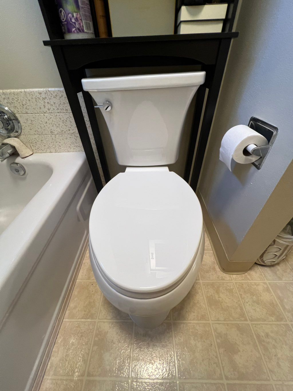 New Kohler toilet for customer in Union City