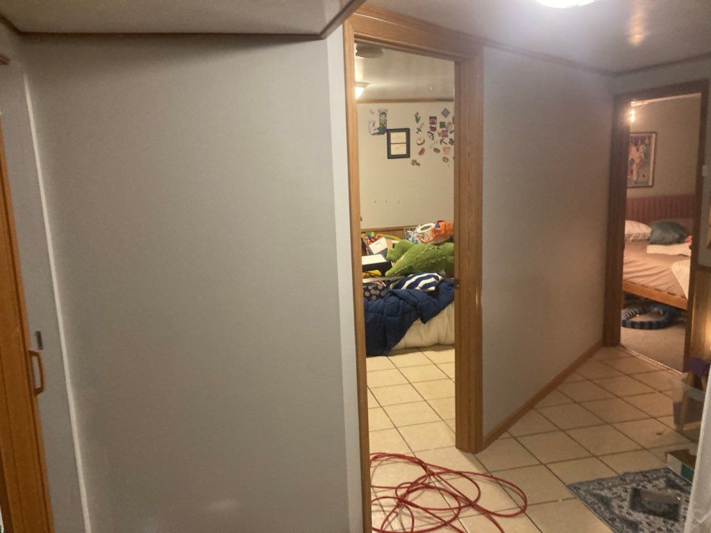 New wall
