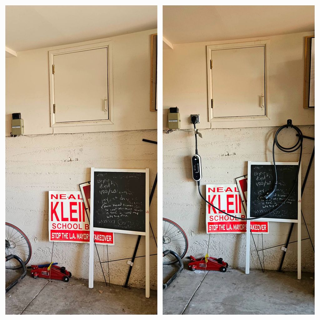 Installation of a new 240V line and outlet for a L