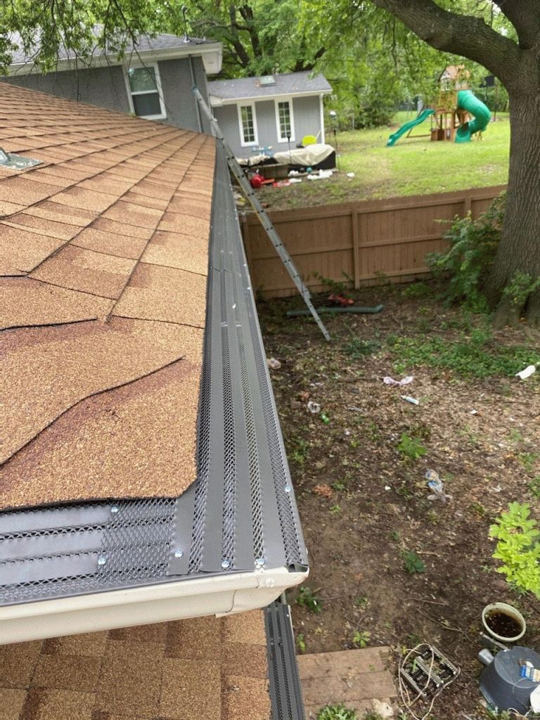  $7 .50 Gutter guard installion 