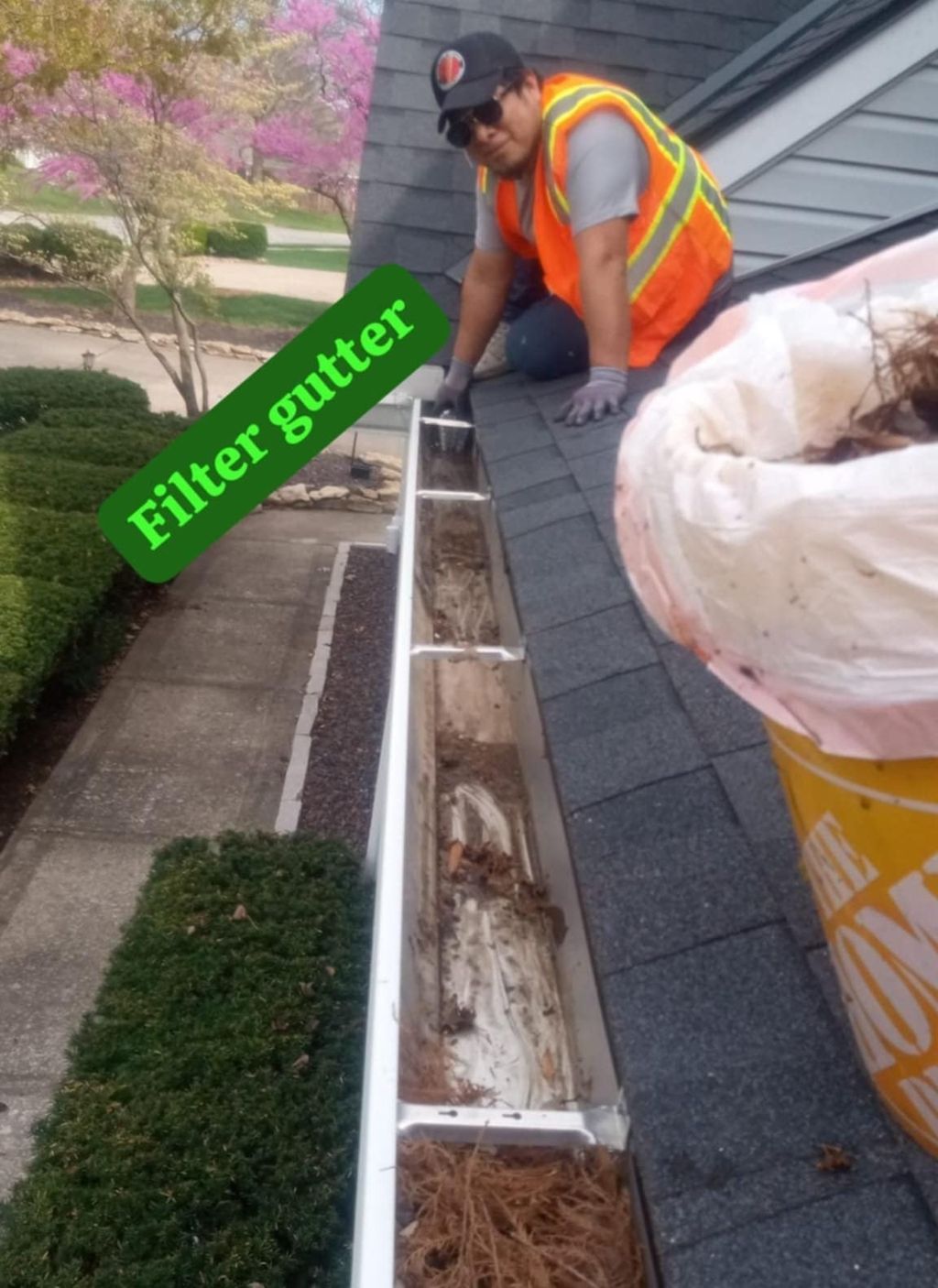 🚨Gutter cleaning and filter 