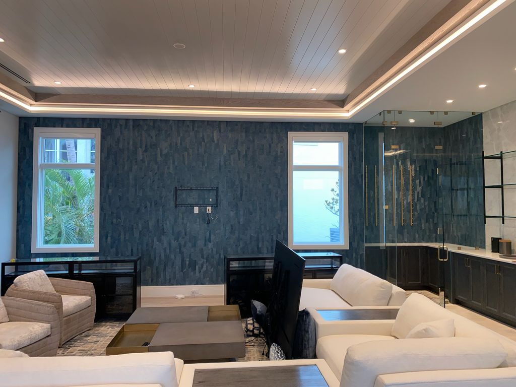 BLUE WOOD LIVING ROOM 