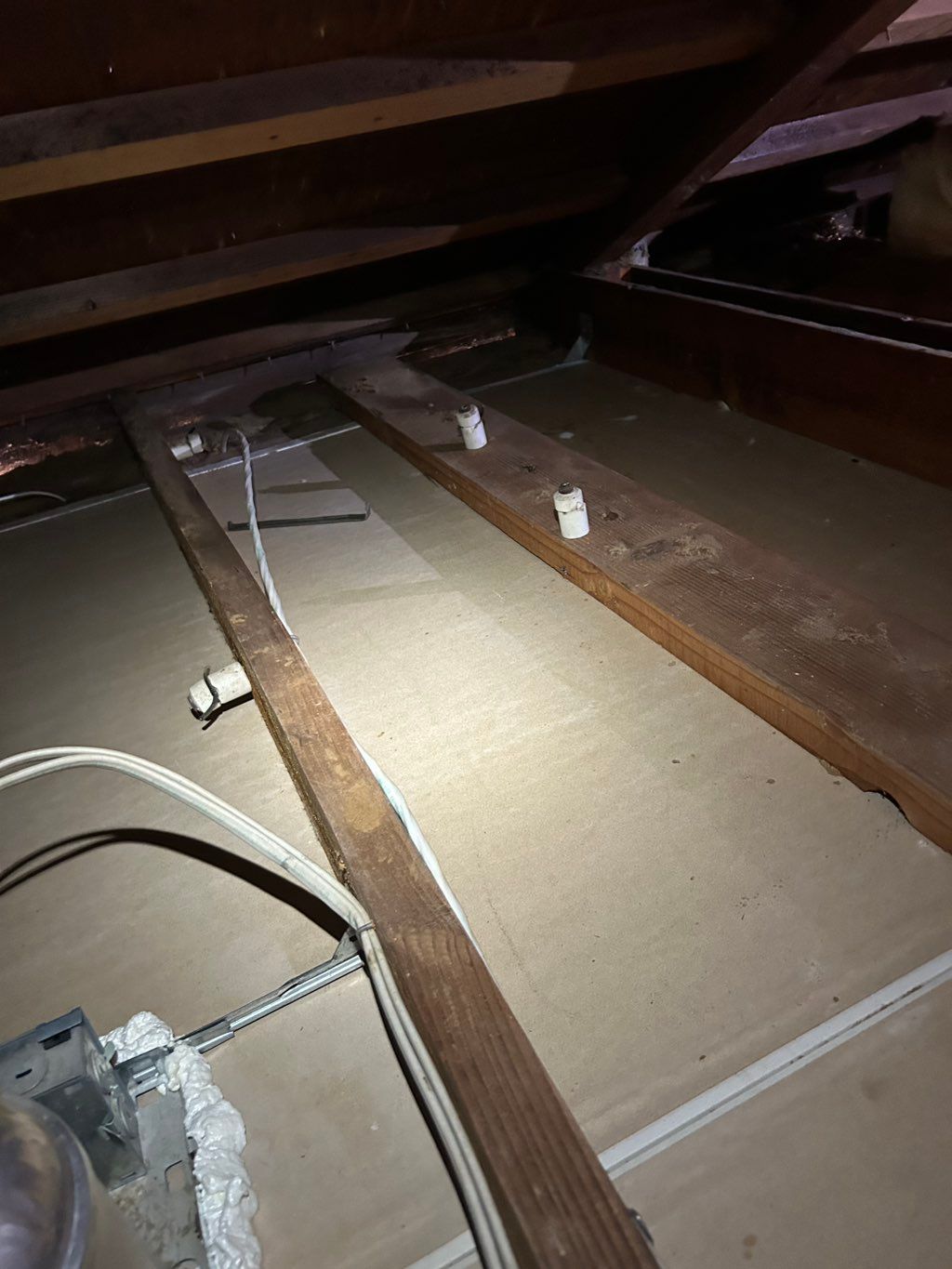 Cleaning attic