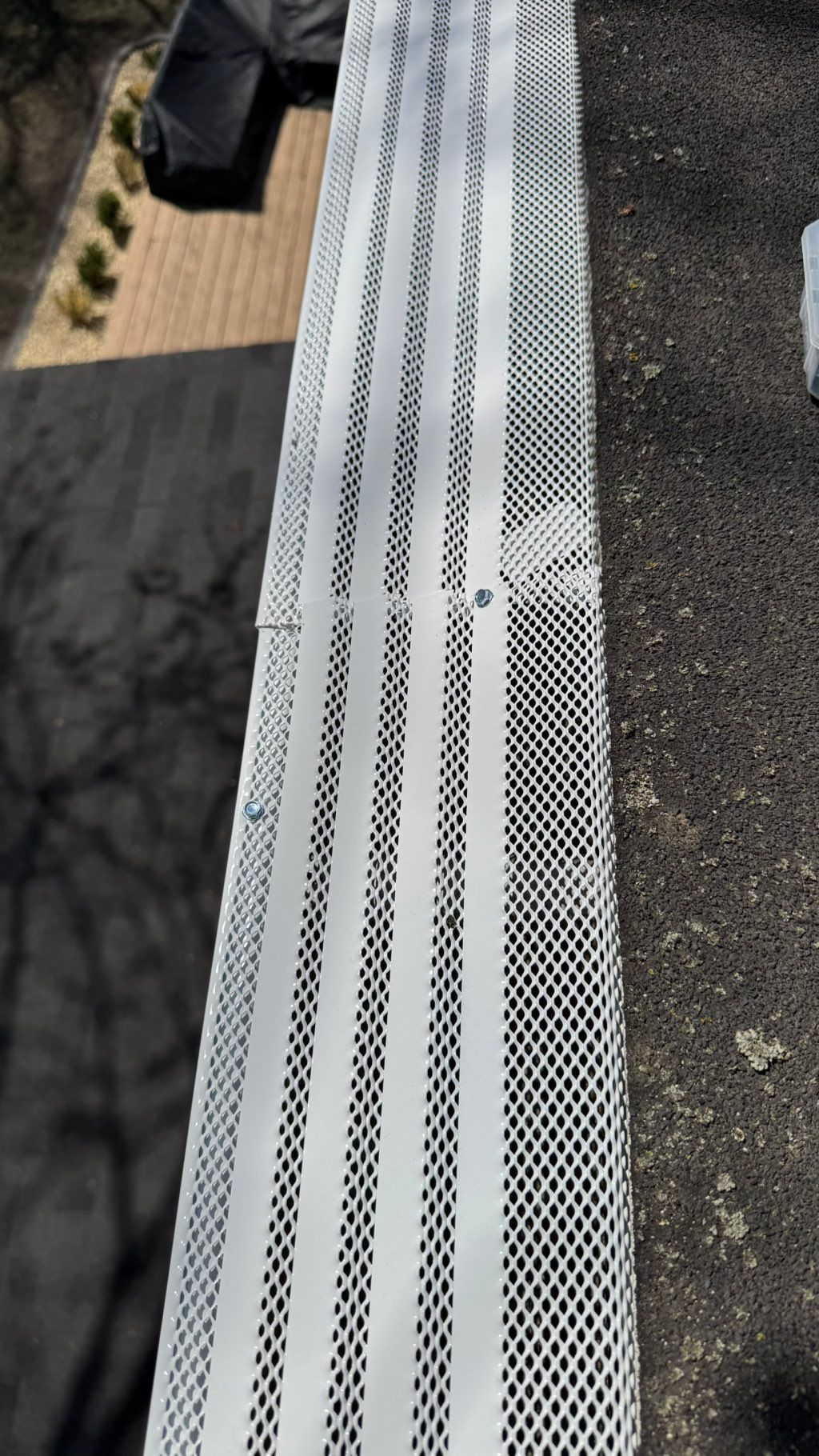 Gutter guards installation 