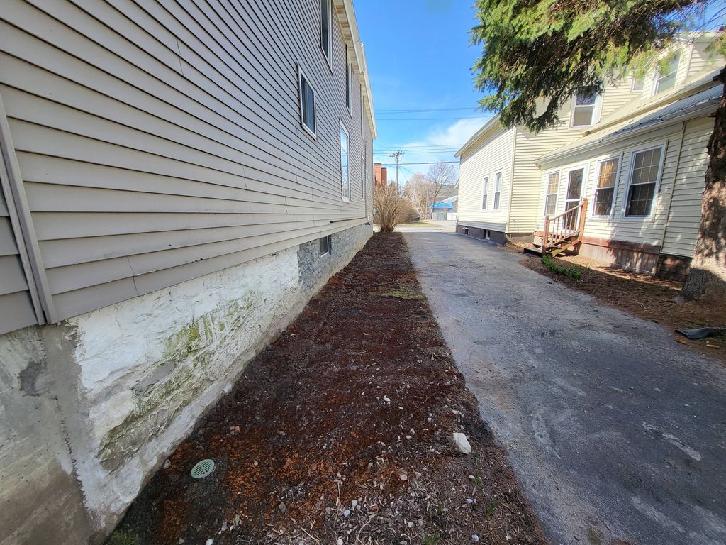 french drain installed