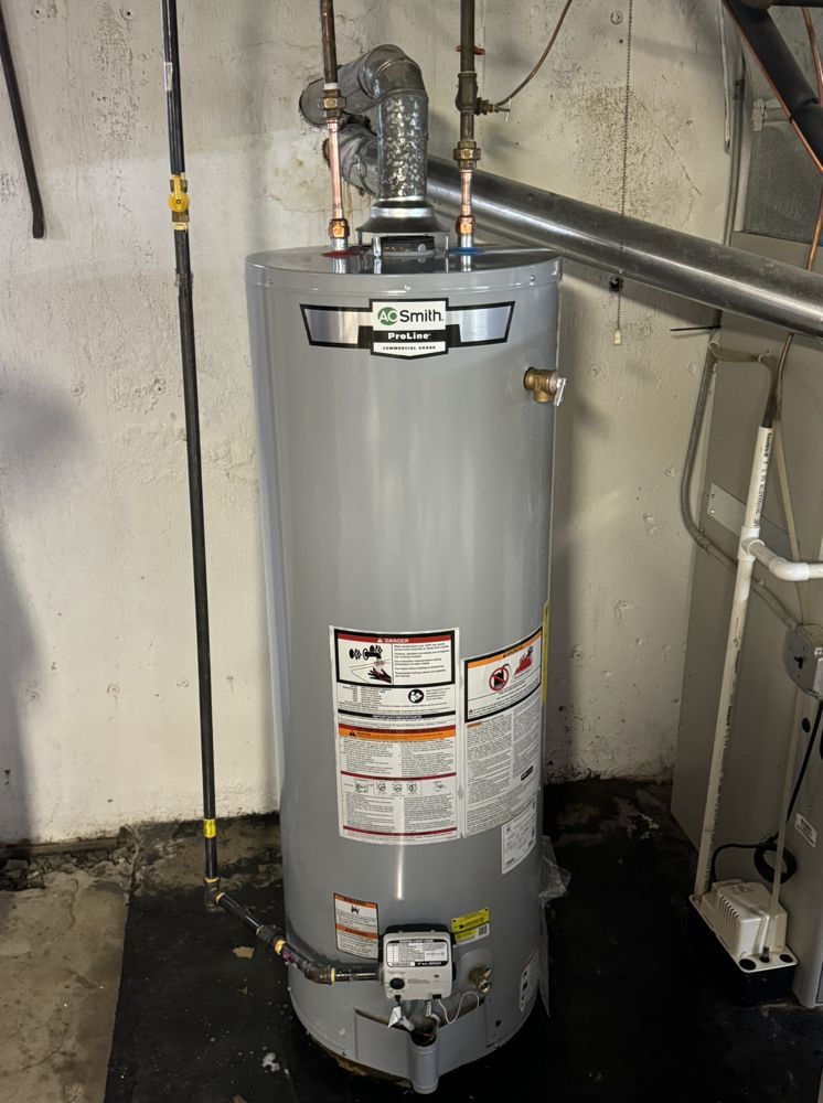 old water heater / BEFORE