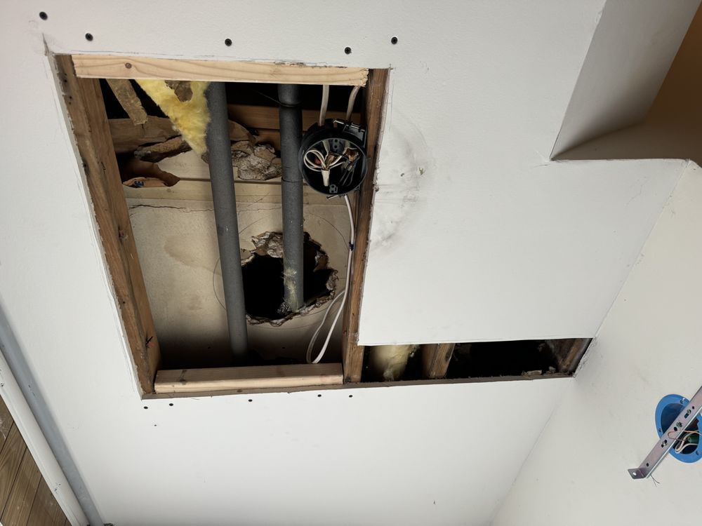 Ceiling Repair / Before