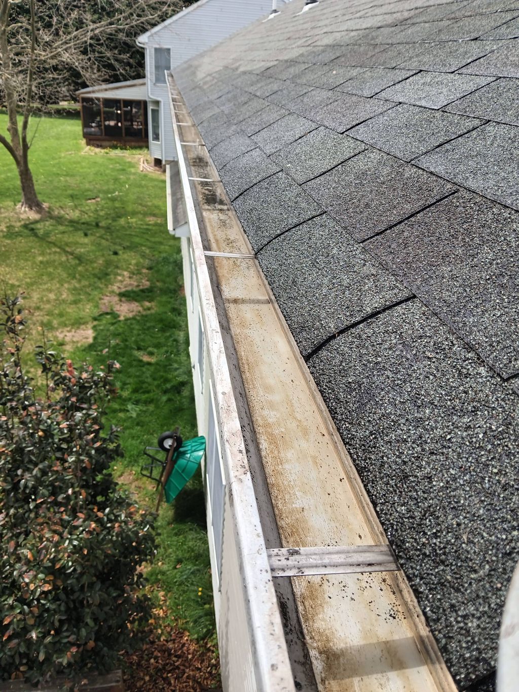 After: Cleared and rinsed (Happy Customer)