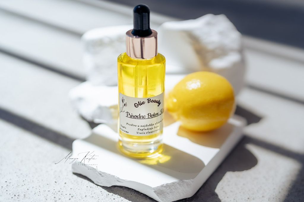 Skincare product photography, for “Olie Beauty” br
