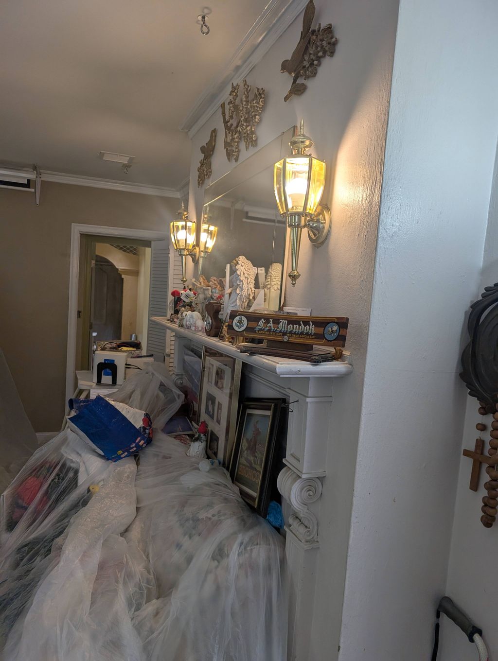 after installation and running new wire