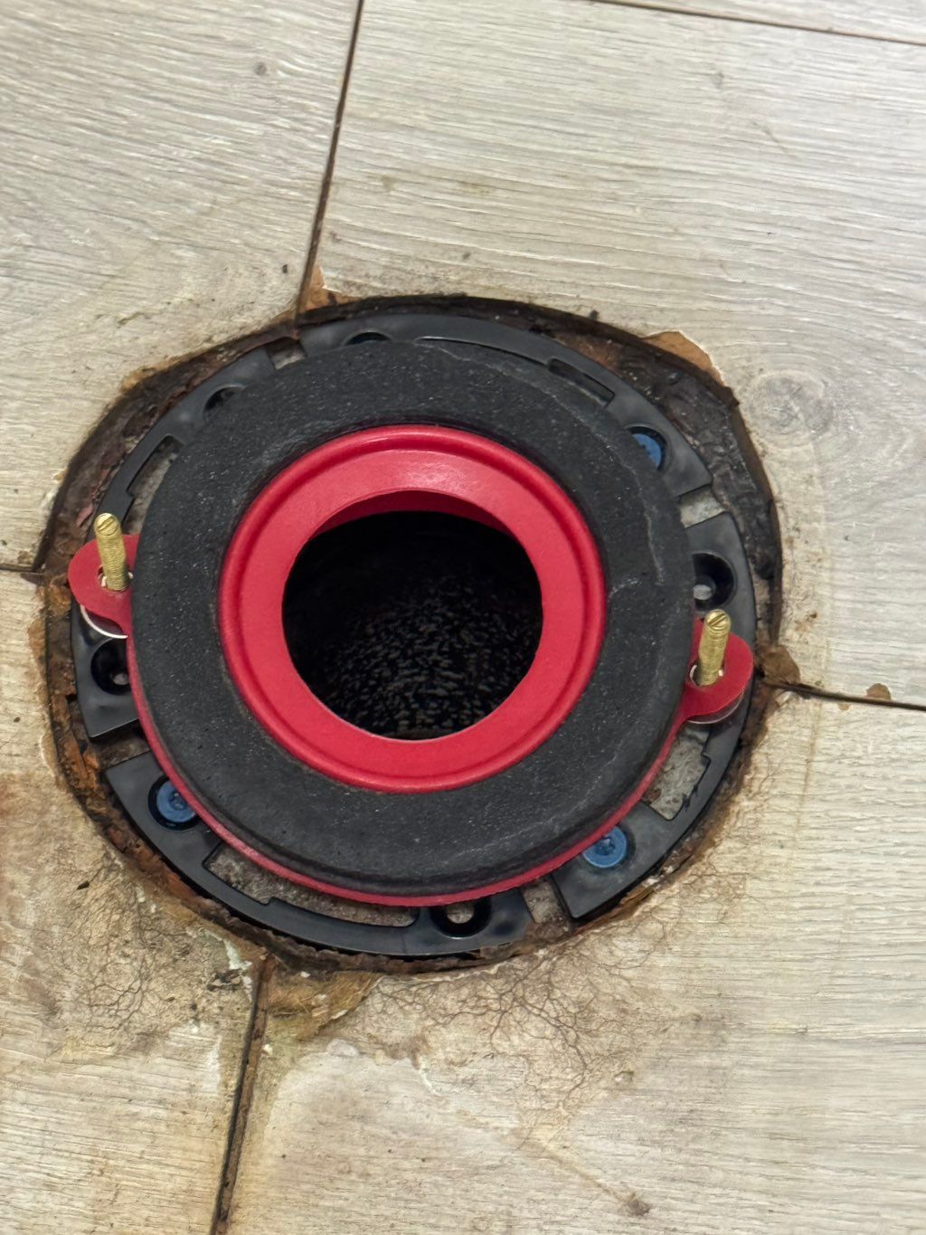 Toilet flange repair in Encinitas 