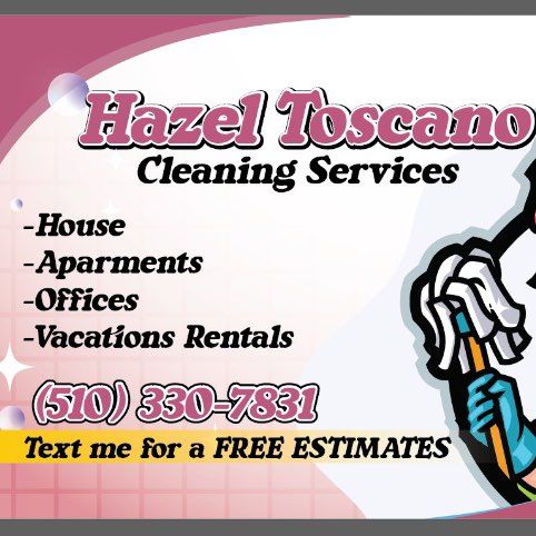 Hazel Toscano house cleaning service