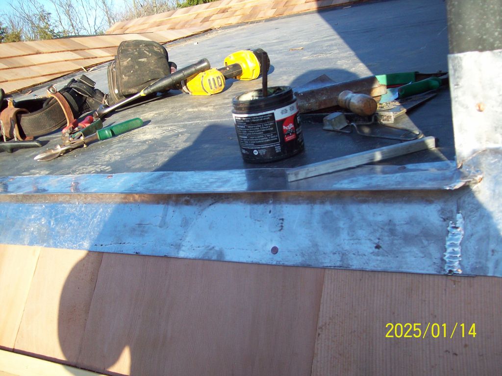 Lead coated Copper corner knuckless 