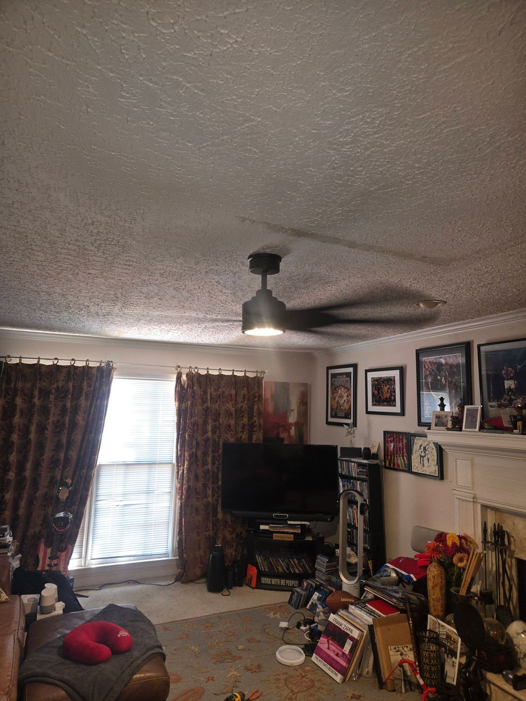 New ceiling fan installation 