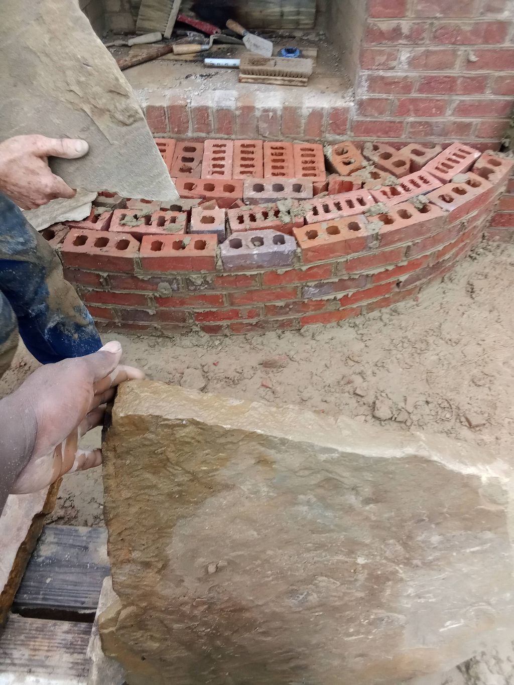 outside fireplace!!!