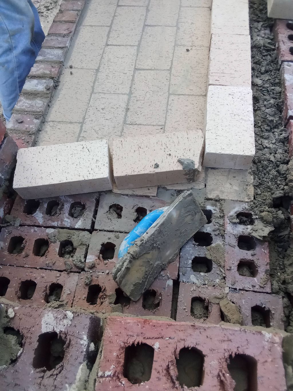 outside fireplace