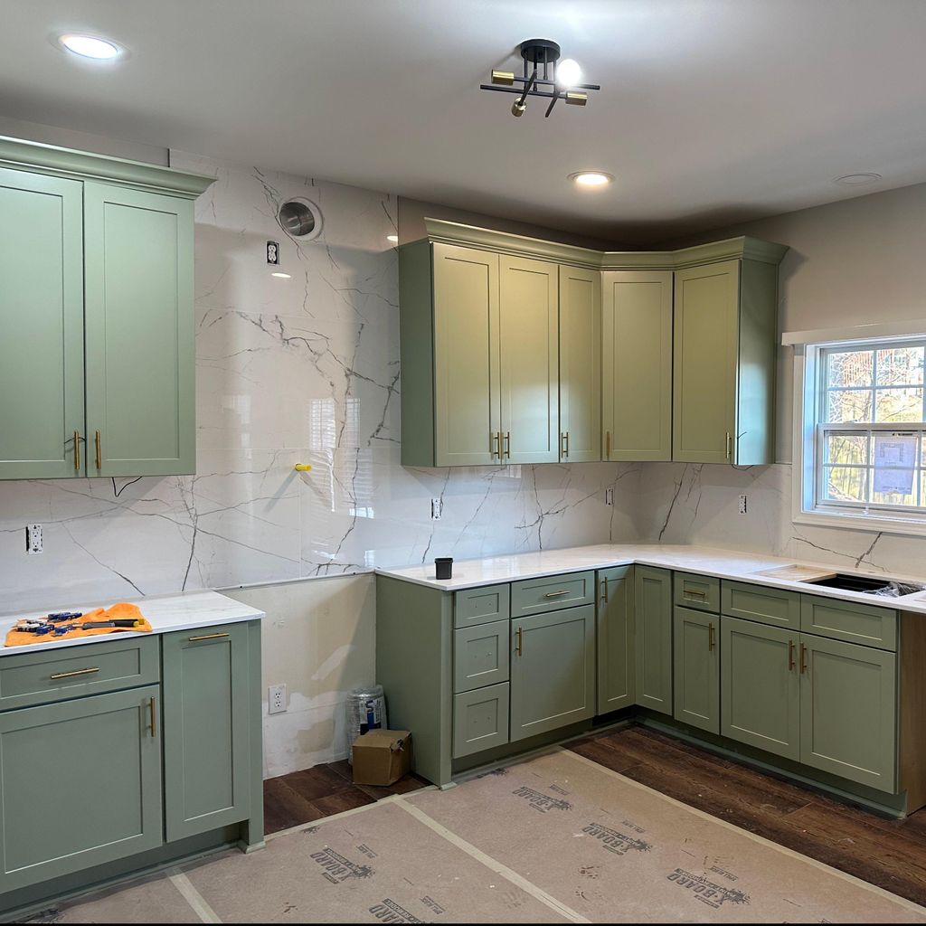 BETHROOM REMODELING or CABINETS INSTALLATION